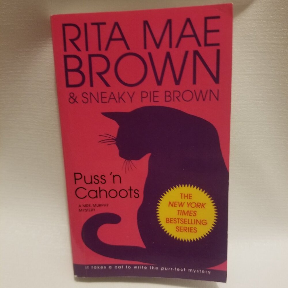 $6 if bundled- NWT Rita Mae Brown's Puss 'n Cahoots paperback